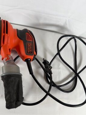 Black & Decker Orange and Black Corded Detail Sander